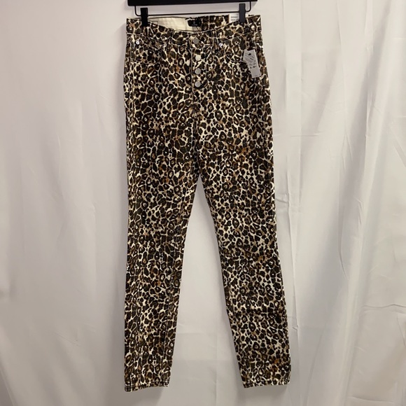 Volcom Super Stoned Skinny Jeans Animal Print NWT - Picture 3 of 7